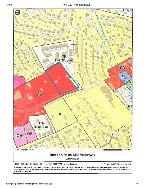 9091, 9101,9103 & 9105 Middlebrook Pike, Knoxville, TN 37923